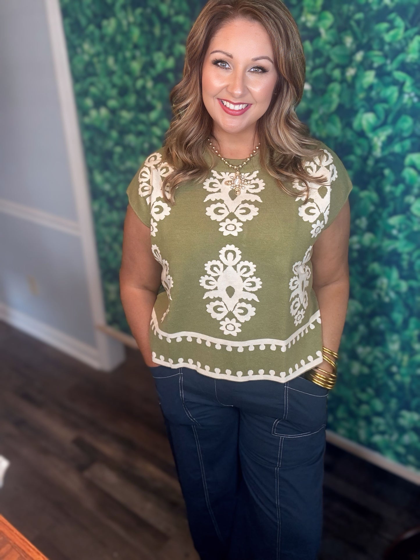Damask Top