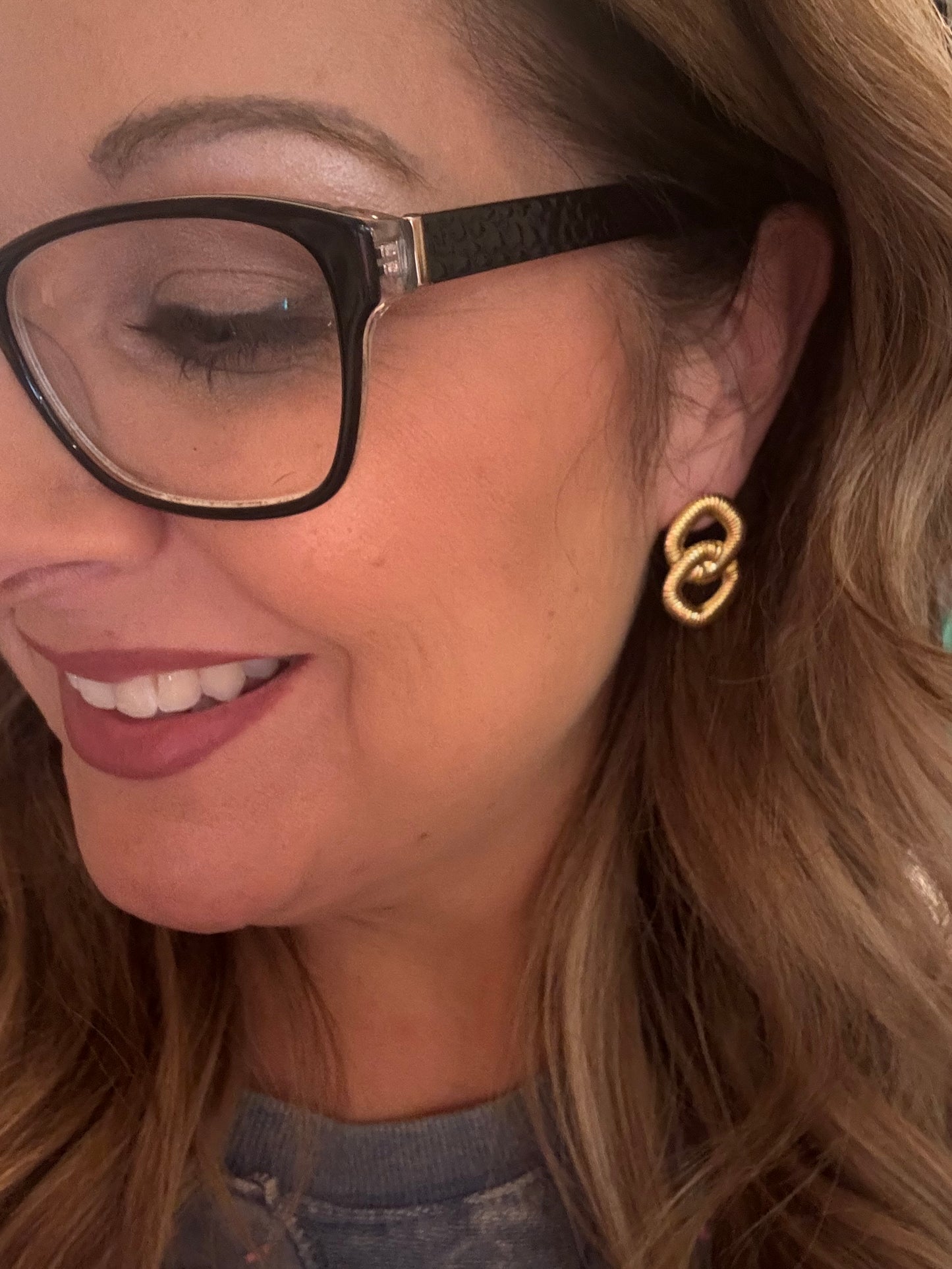 Lydia Link Waterproof Earrings