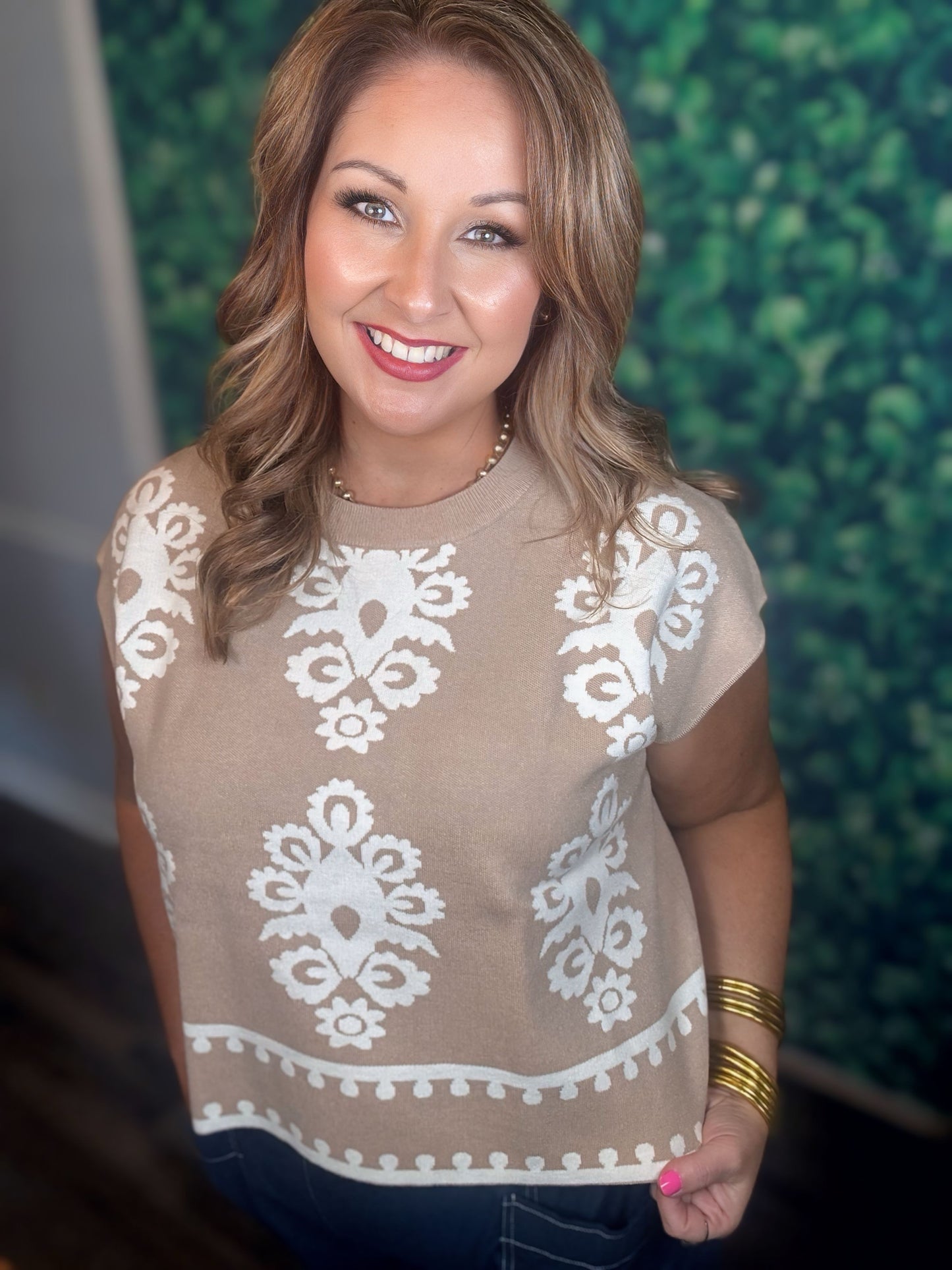 Damask Top