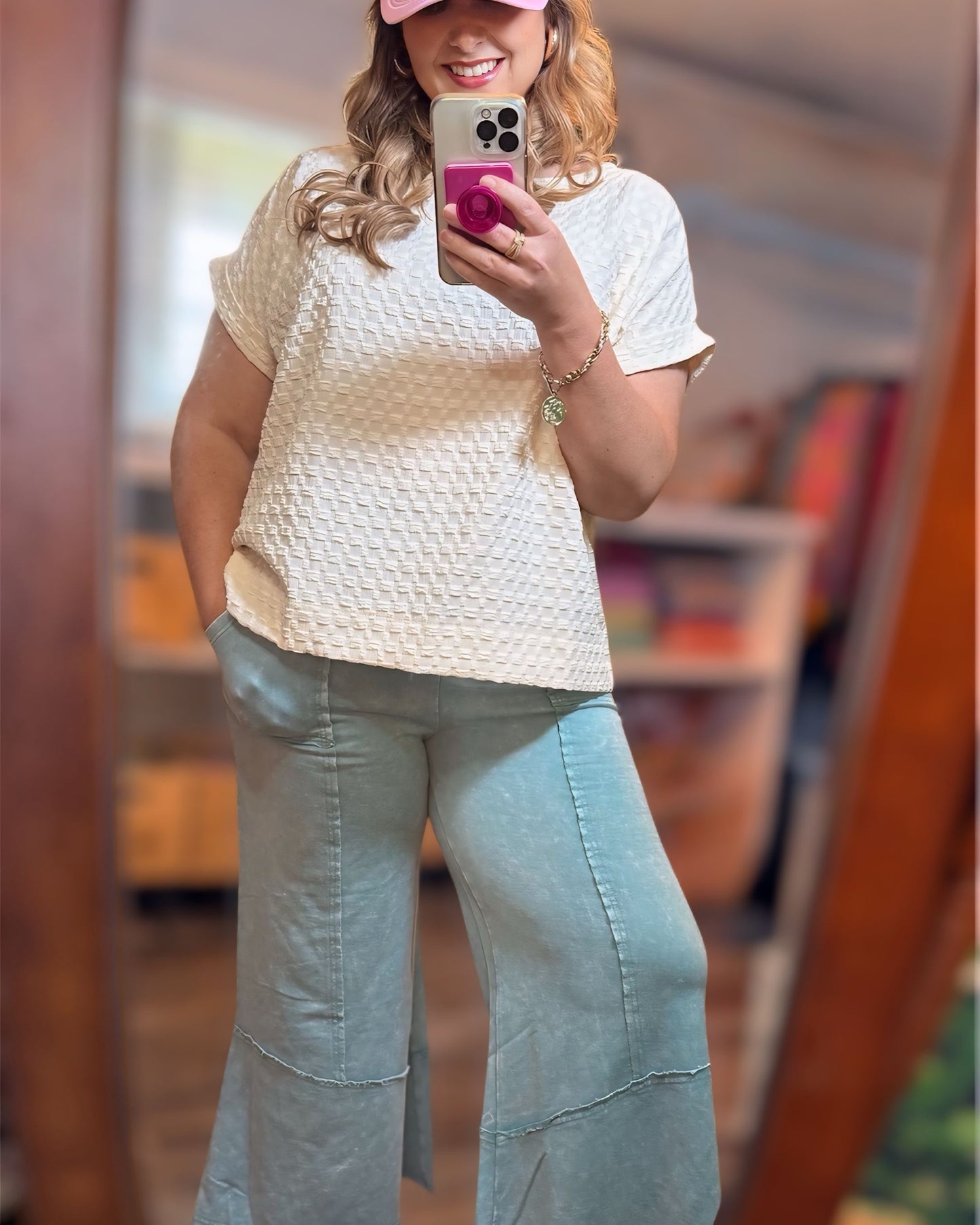 Ash Blue Pants