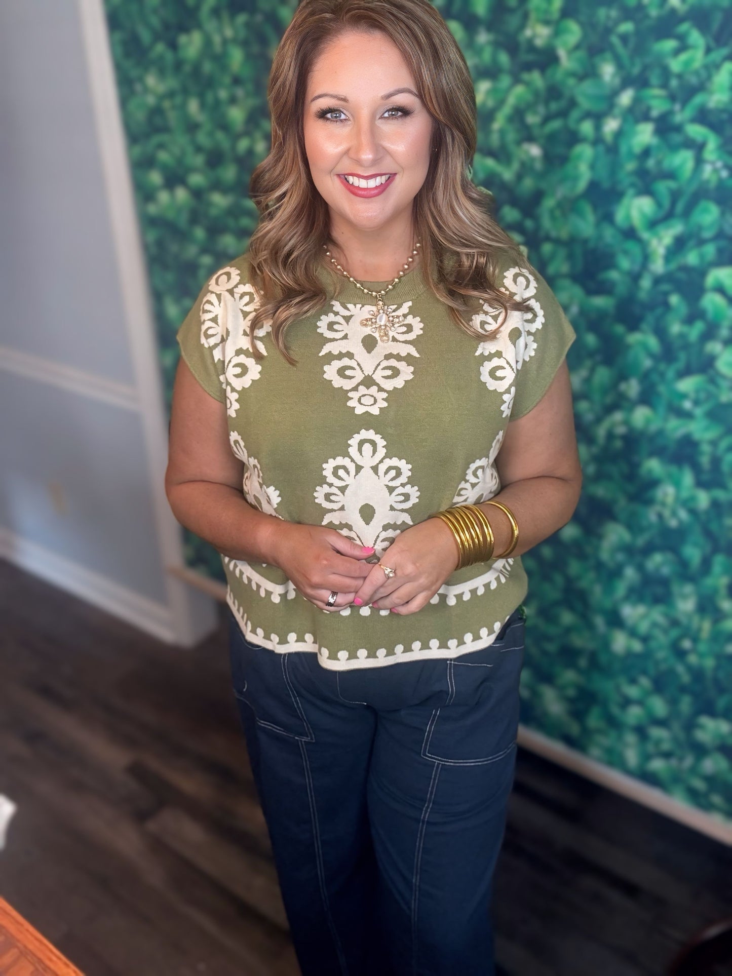 Damask Top