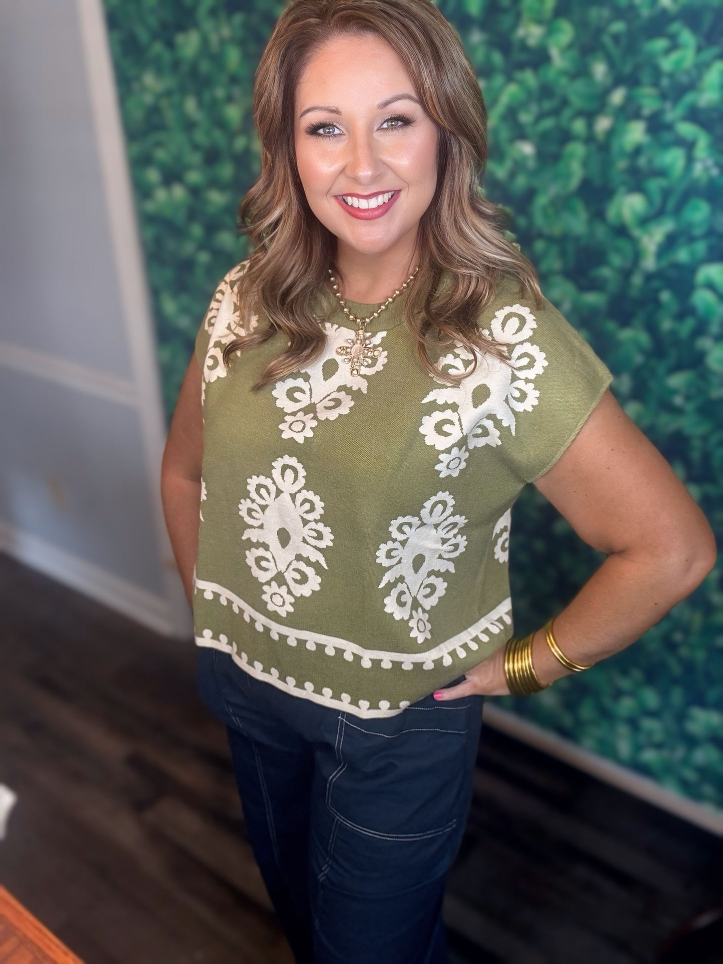 Damask Top