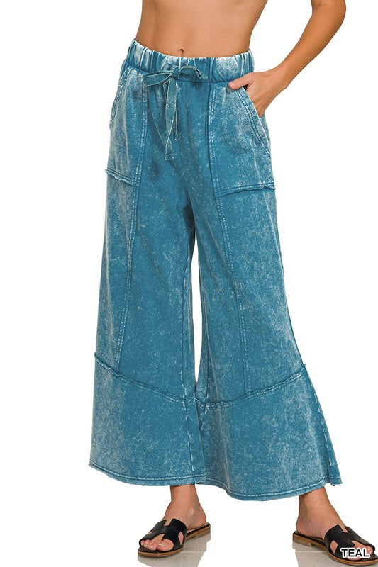 Dark Teal Pants