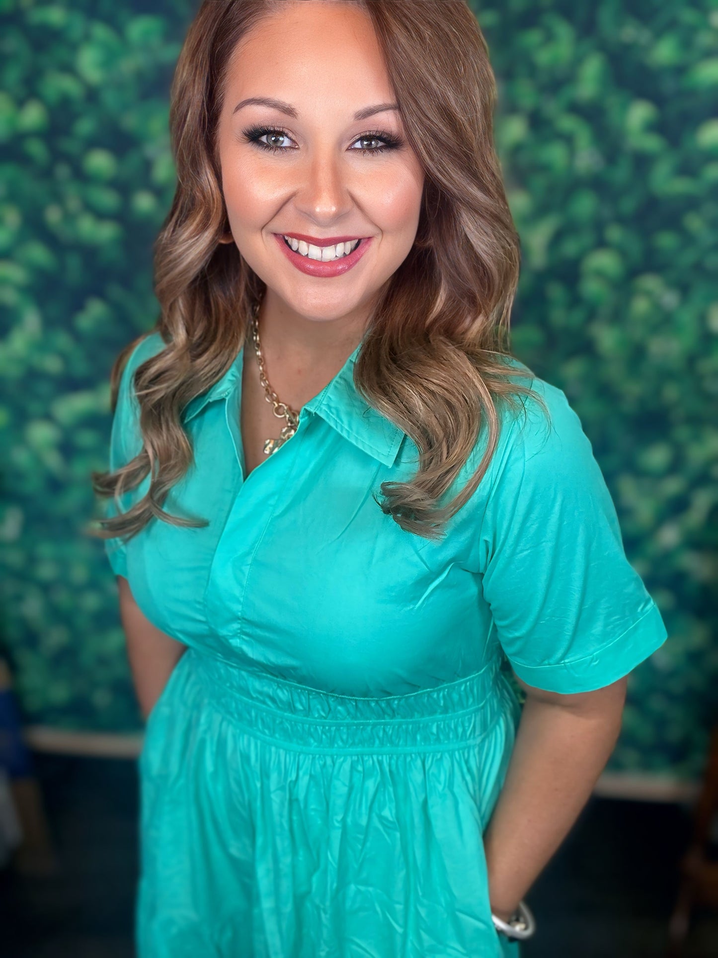 Plus Size Mint to Be Dress