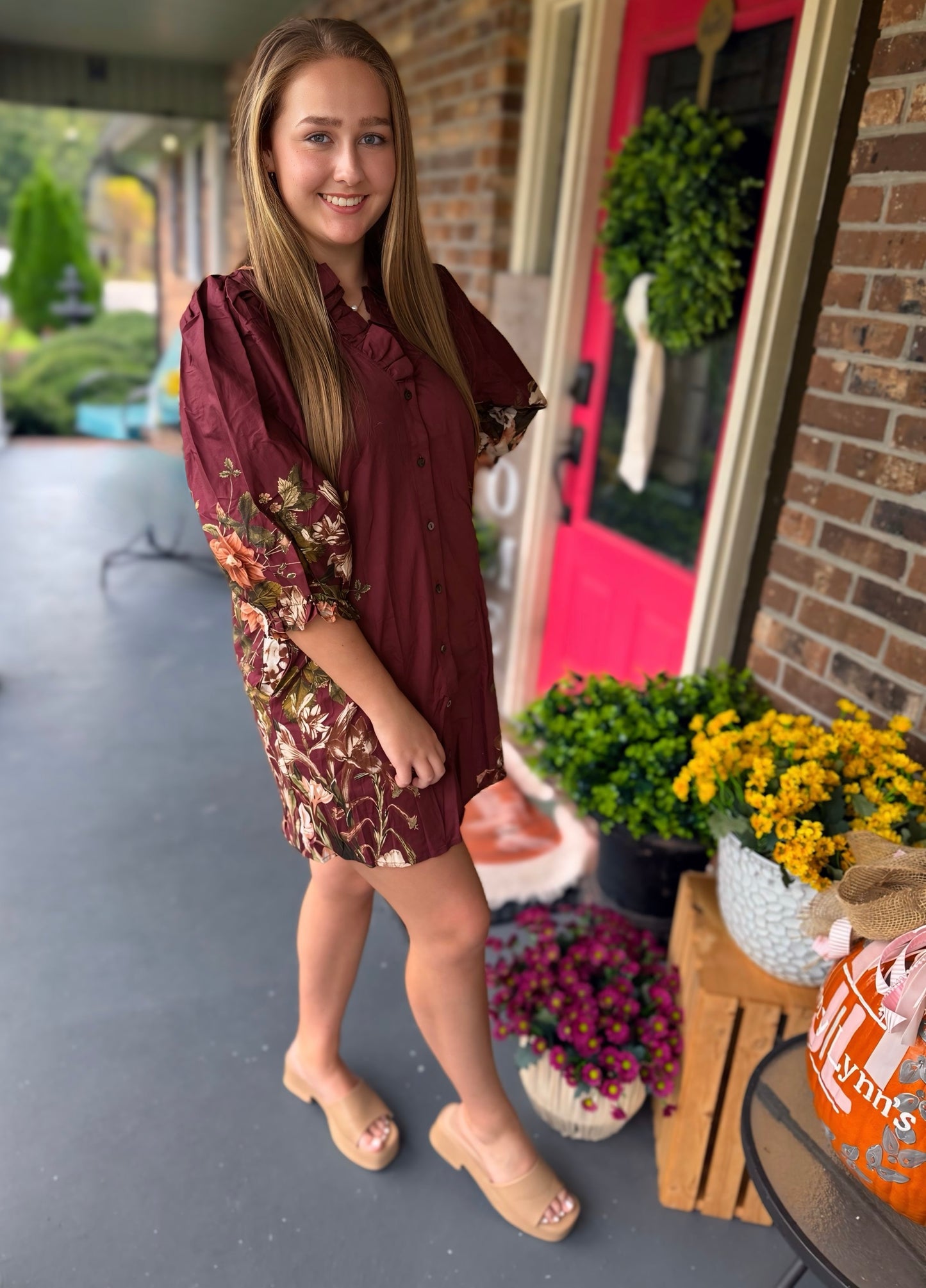 Entro Brynn Floral Dress
