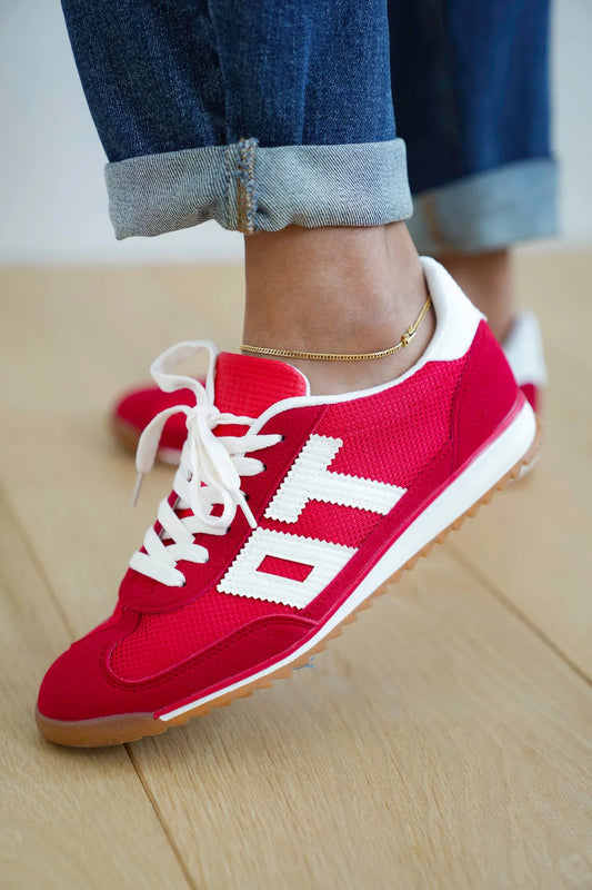 Vegan Suede Retro Running Sneaker