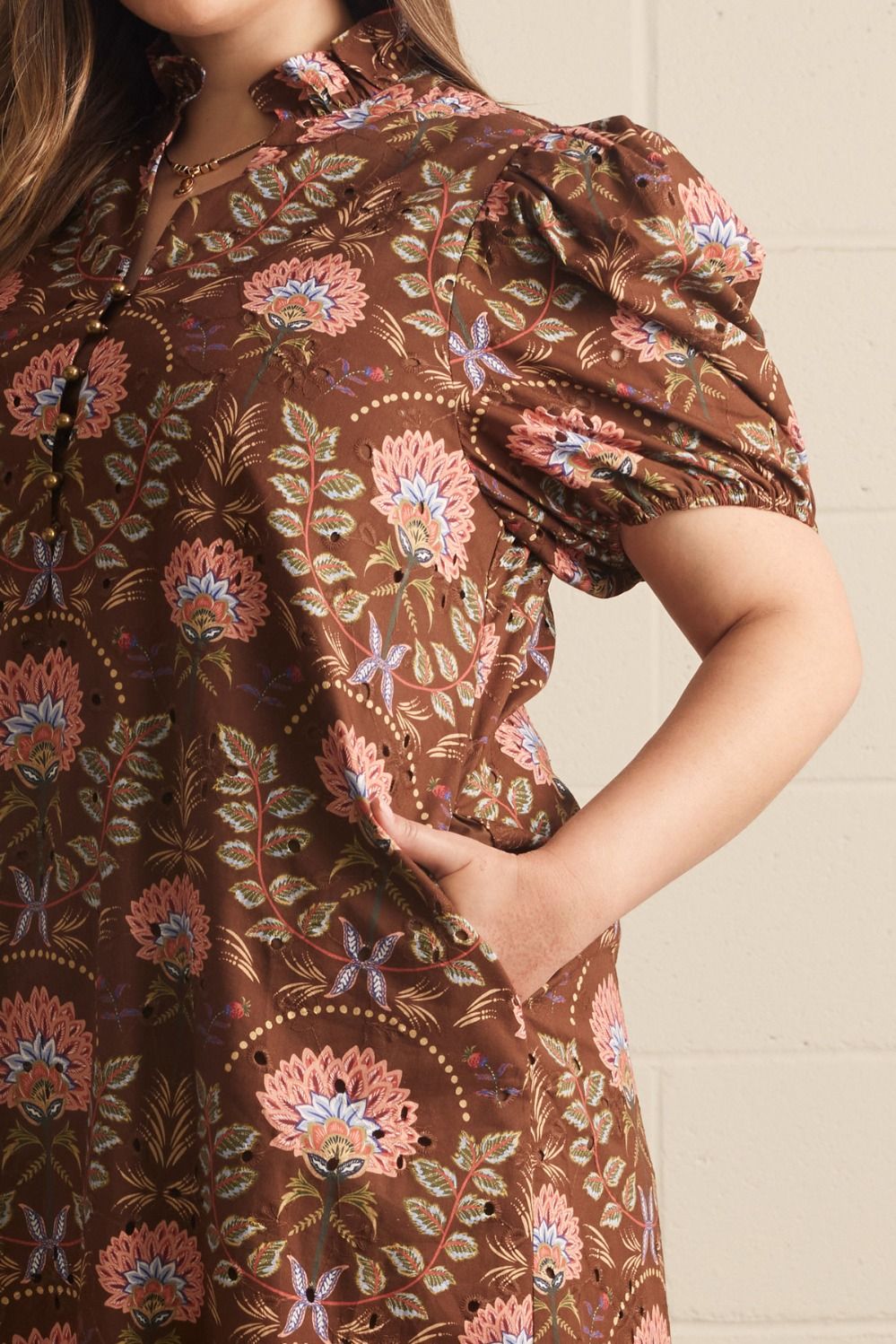 Entro Floral Midi Dress