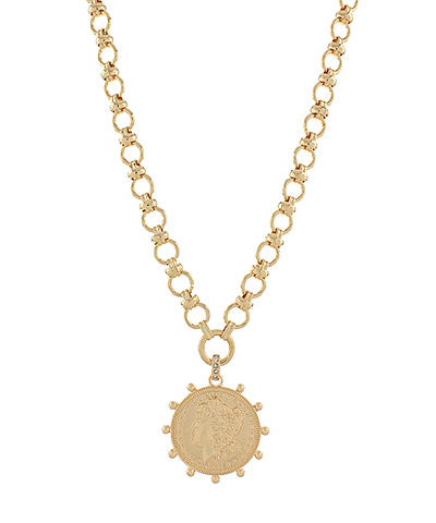 Coin Pendant Necklace