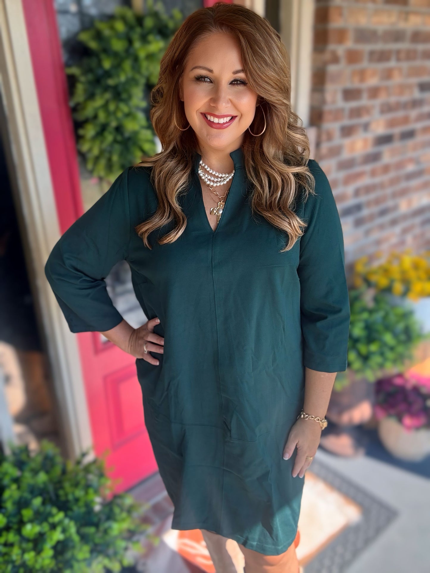 Reg/Plus Magic A-line Dress-Dear Scarlett
