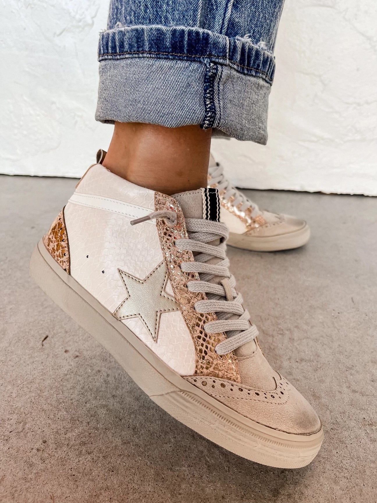 Paulina ShuShop Hightop Sneakers Shoes