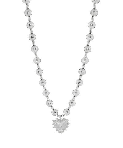 Accented Crystal Heart Necklace