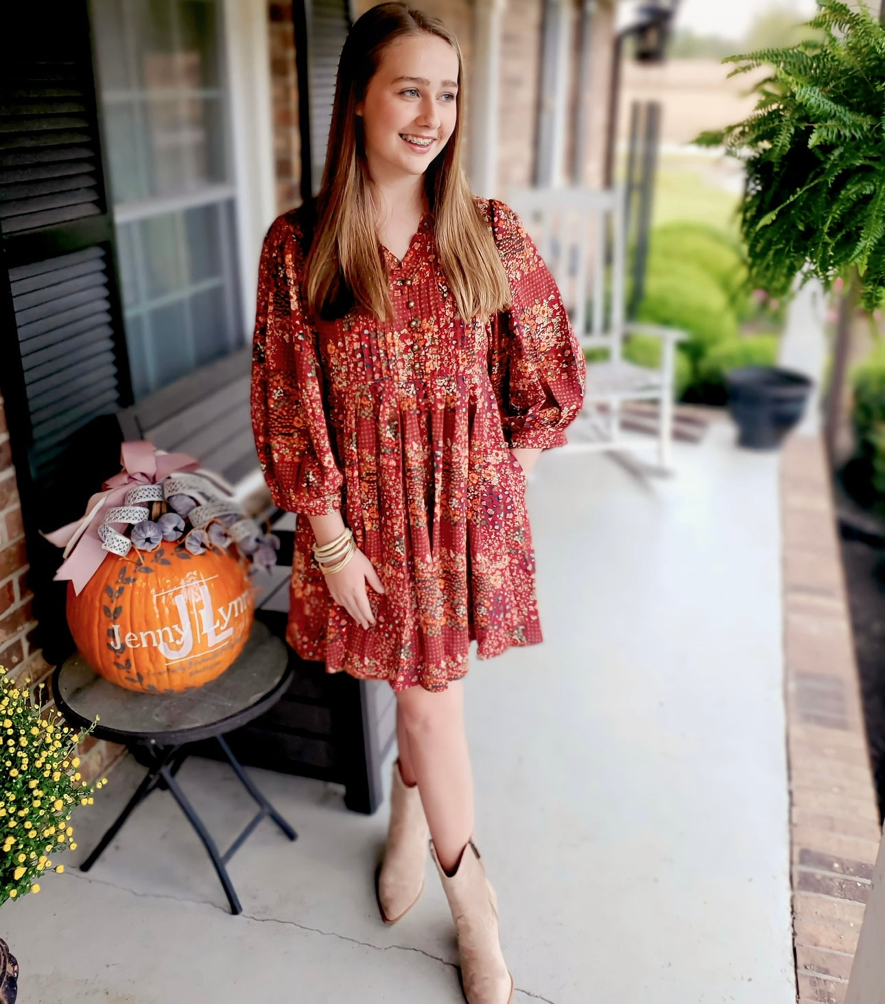 Pumpkin Spice Dress