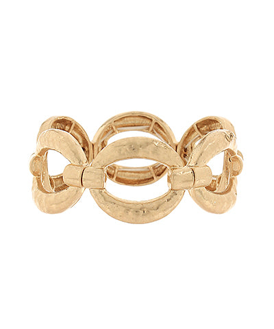 Gold Chain Link Bracelet