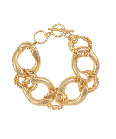 Linked Chunky Chain Bracelet