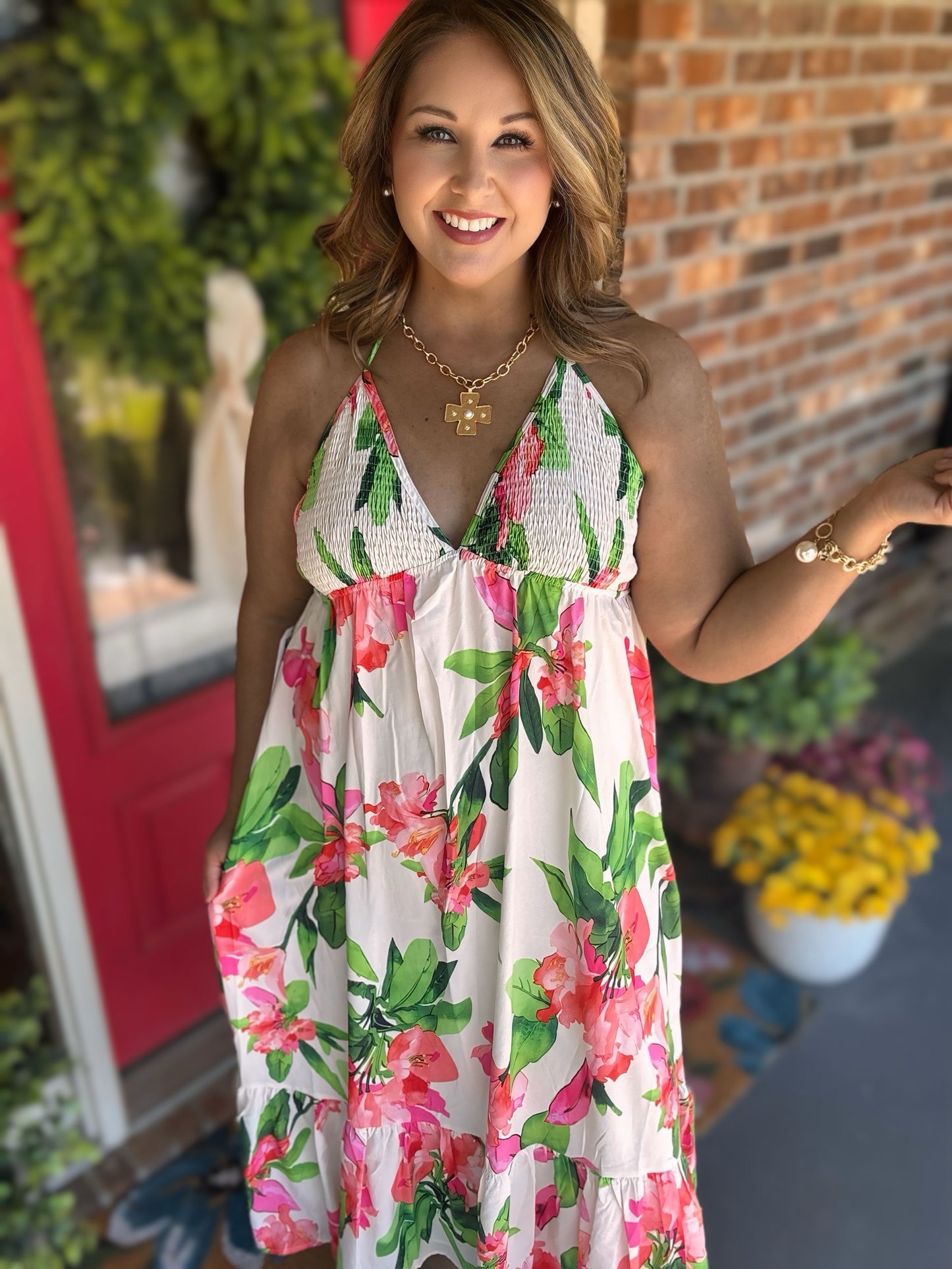 Tropical Nights Maxi Dress