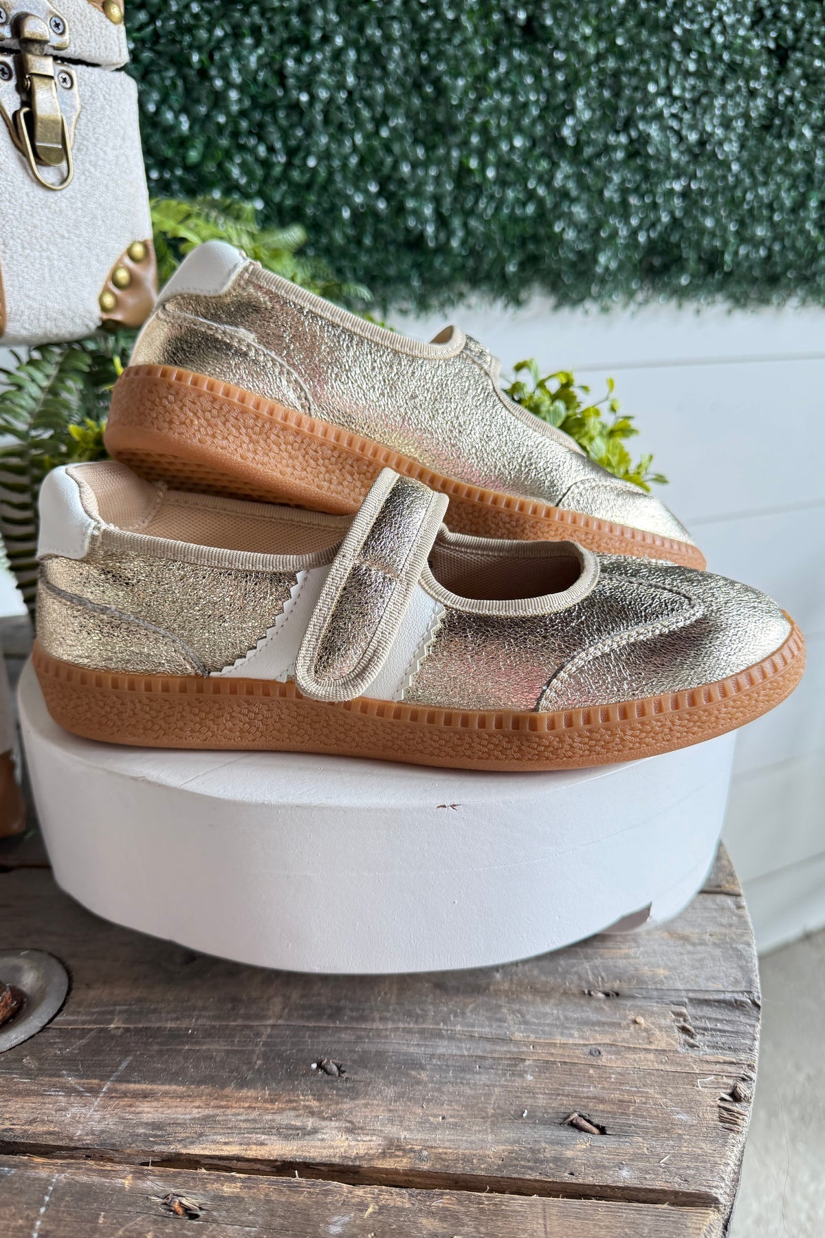 Corky's Gold Calm Down Sneakers