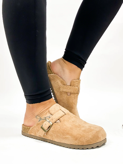 Corky's Camel Faux Suede One For The Books Shoes