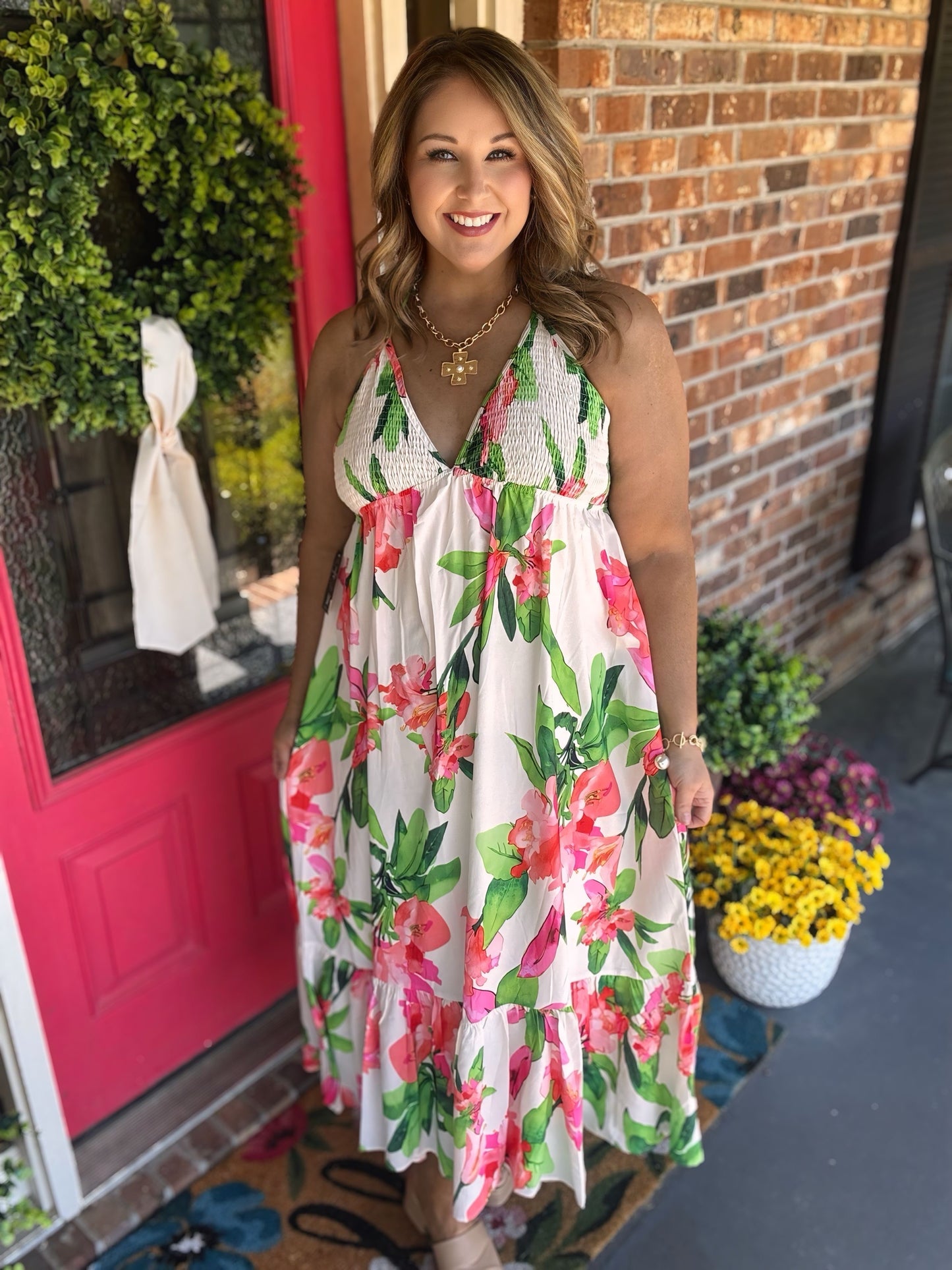 Tropical Nights Maxi Dress
