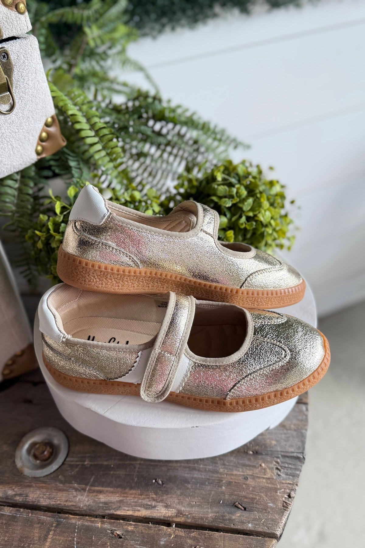 Corky's Gold Calm Down Sneakers