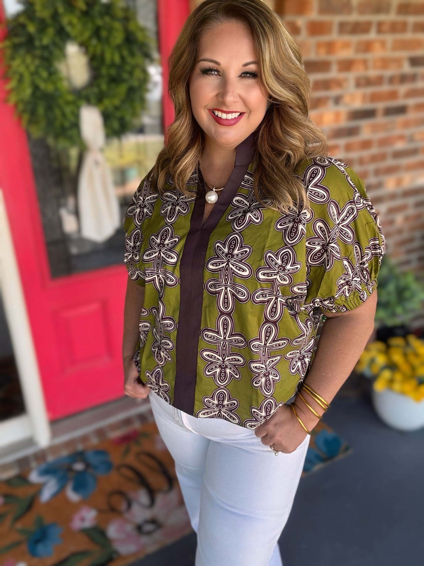 Entro Martini Olive Top