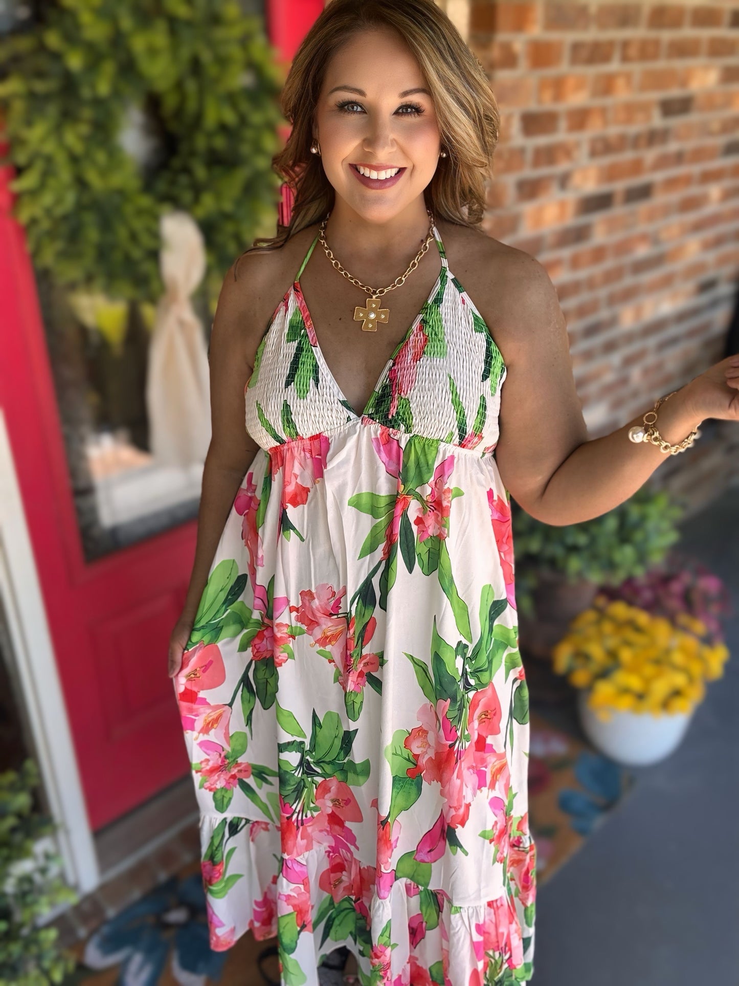 Tropical Nights Maxi Dress
