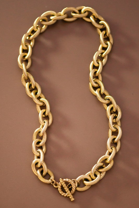 Grace Water-Resistant Toggle Necklace