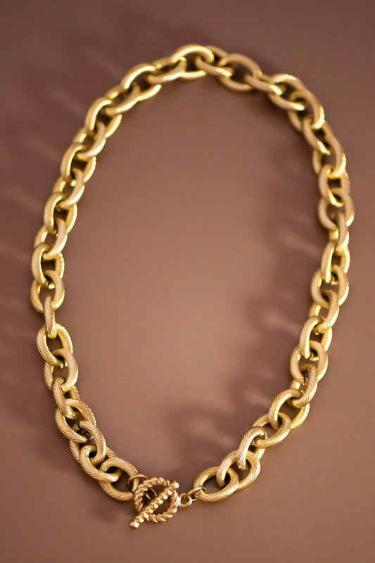 Grace Water-Resistant Toggle Necklace