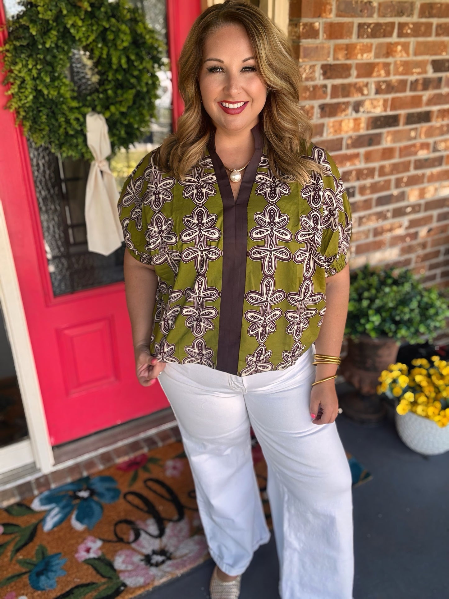 Entro Martini Olive Top