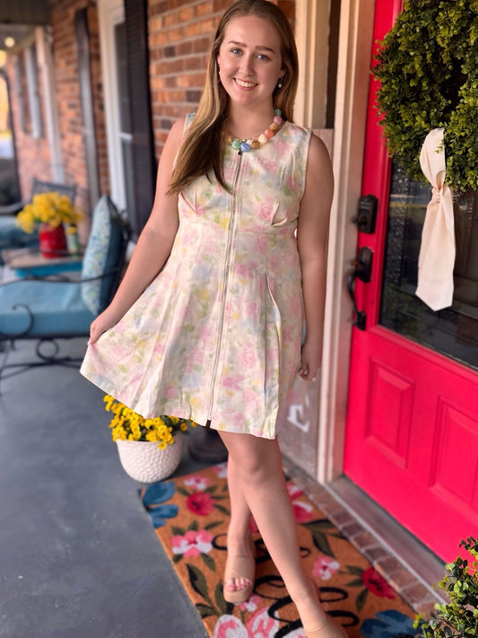 Entro Sleeveless Mini Dress