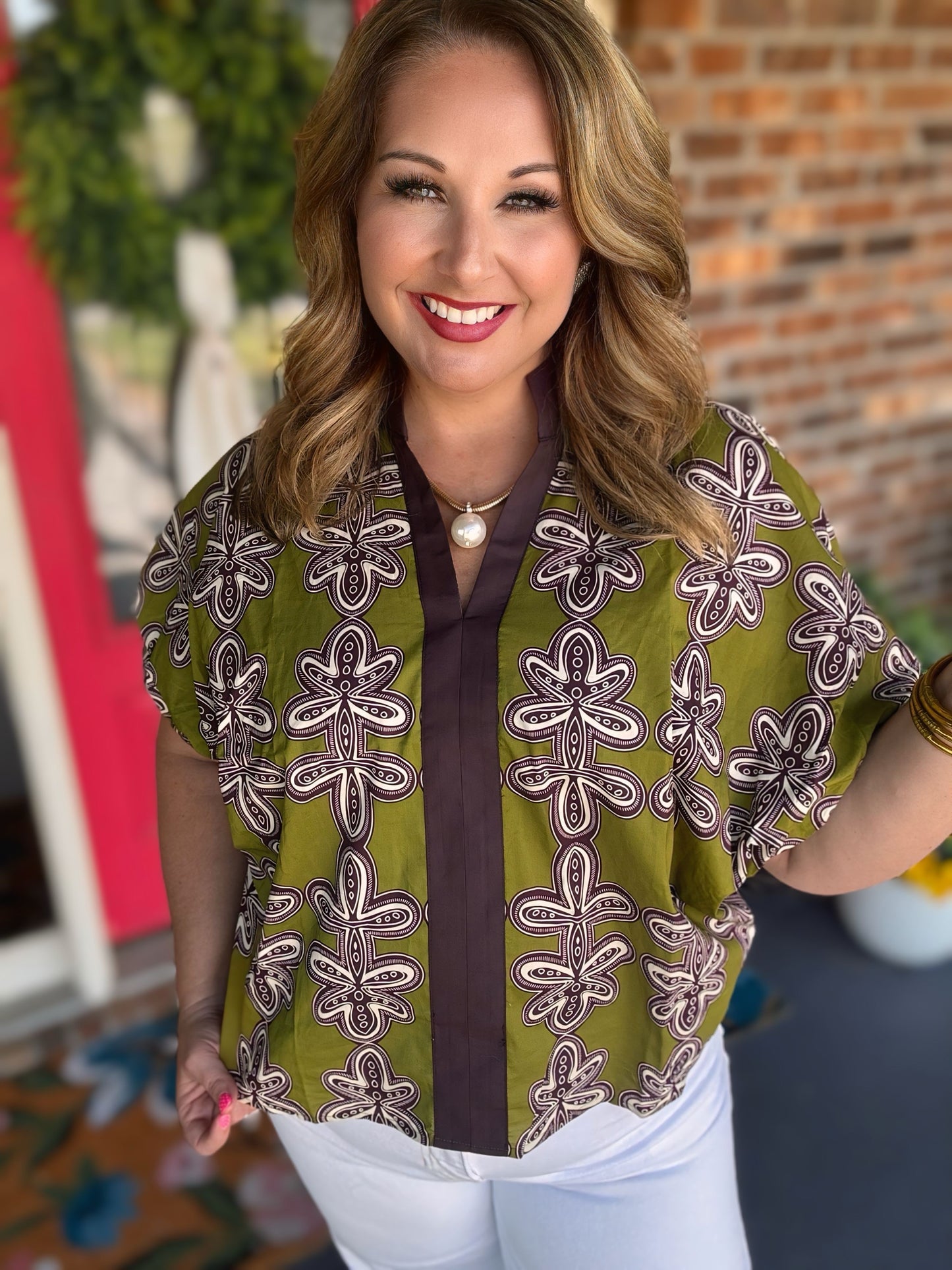 Entro Martini Olive Top