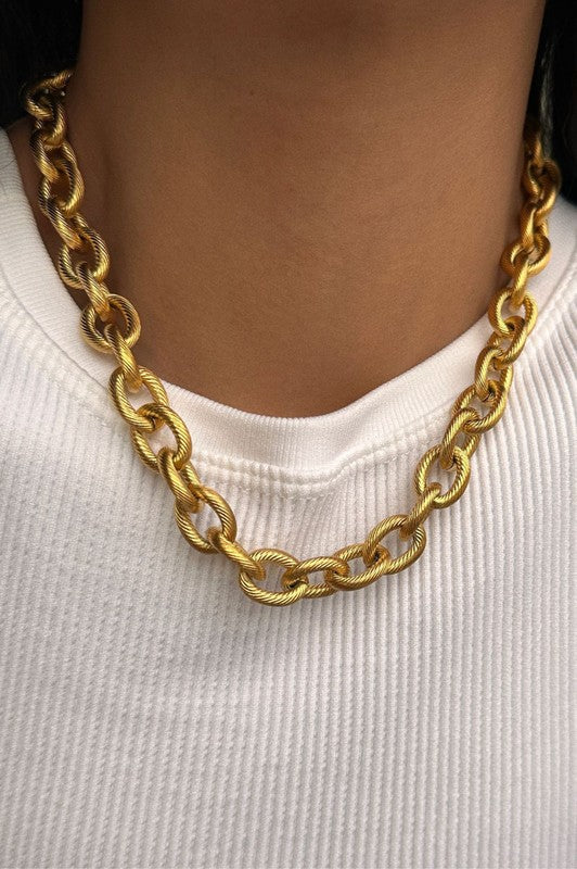 Grace Water-Resistant Toggle Necklace