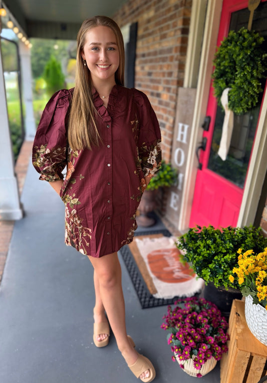 Entro Brynn Floral Dress