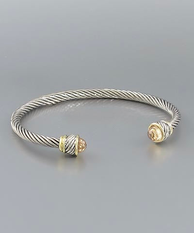 Champagne Cable Cuff