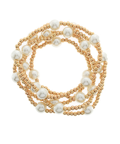 5 Row Ball Station CCB Bracelet
