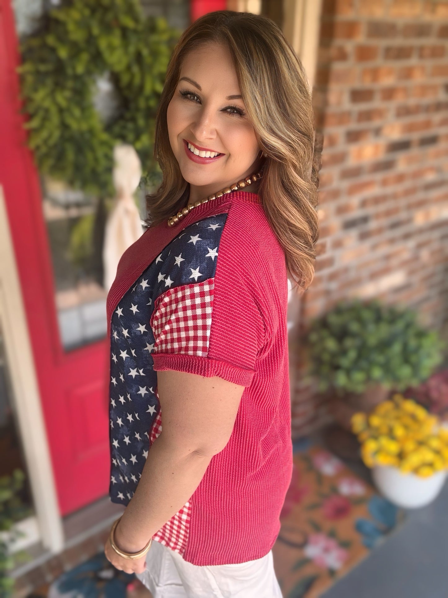 Stars and Stripes Top