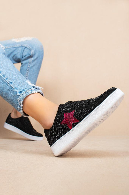 Star Black Shoes