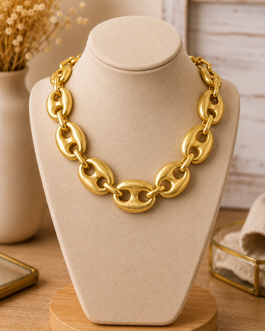Statement Mariner Chain Necklace