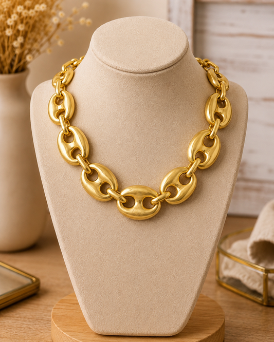 Statement Mariner Chain Necklace