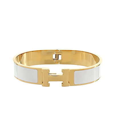 H Accented Initial Bracelet