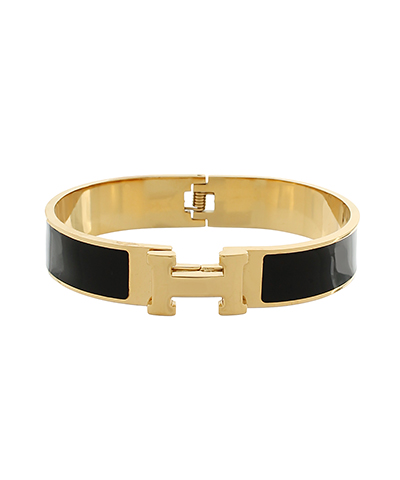 H Accented Initial Bracelet