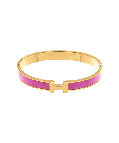 H Color Coated Epoxy Bracelet