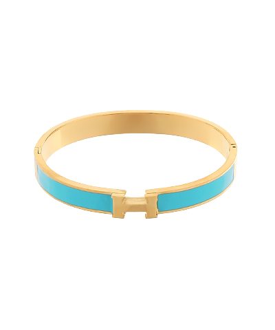 H Color Coated Epoxy Bracelet