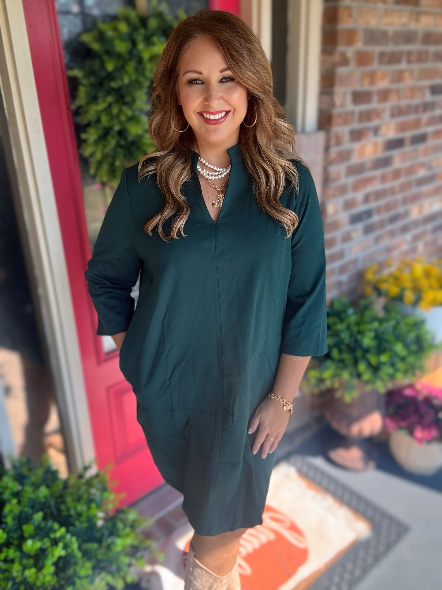 Reg/Plus Magic A-line Dress