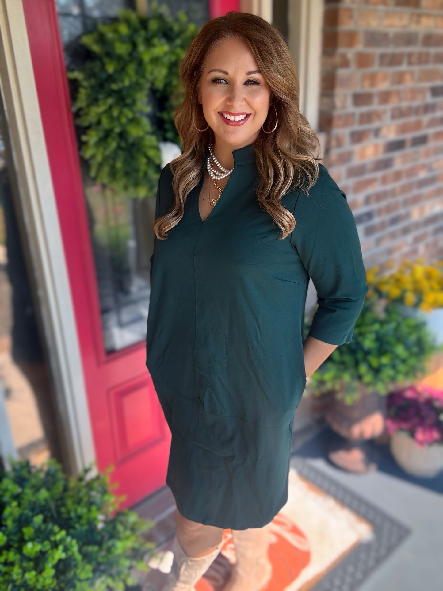 Reg/Plus Magic A-line Dress