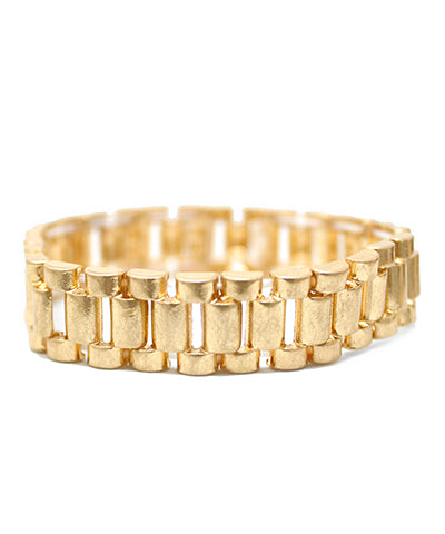 Gold Watch Band Bracelet