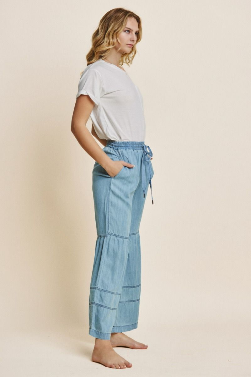 Chambray Tencil Pant