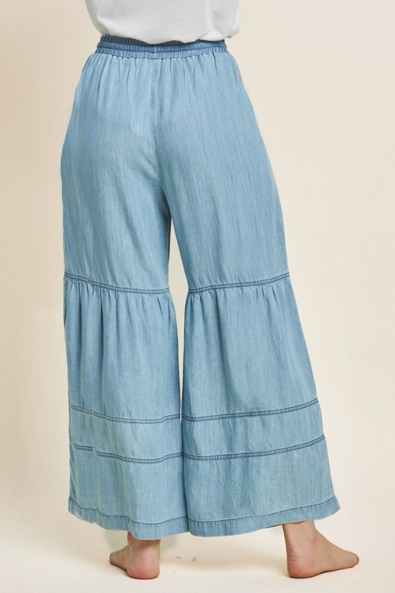 Chambray Tencil Pant