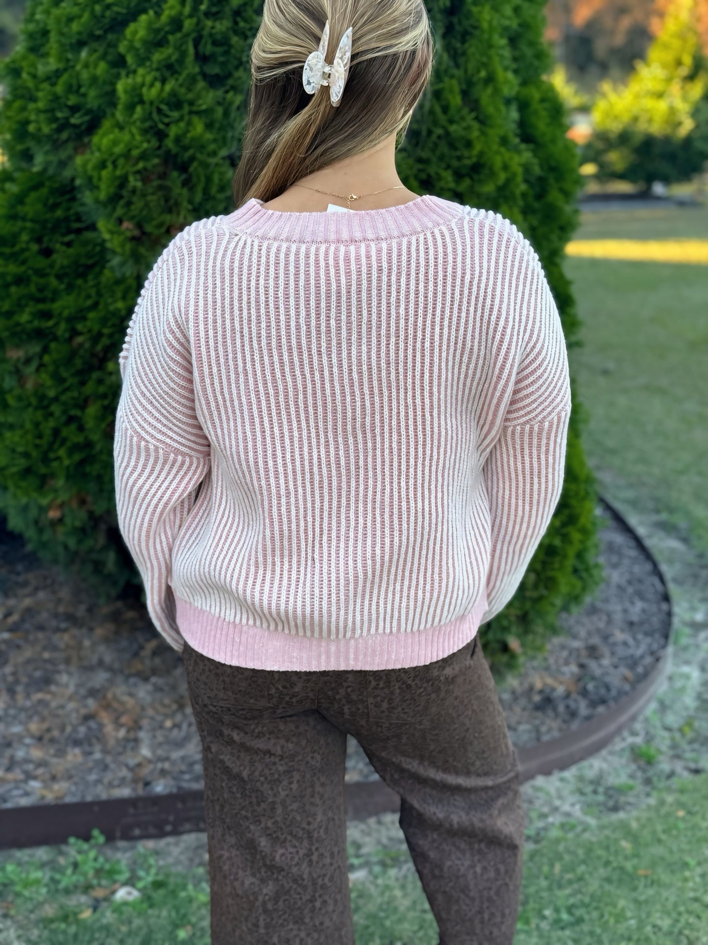 Front Tie Cozy Cardigan