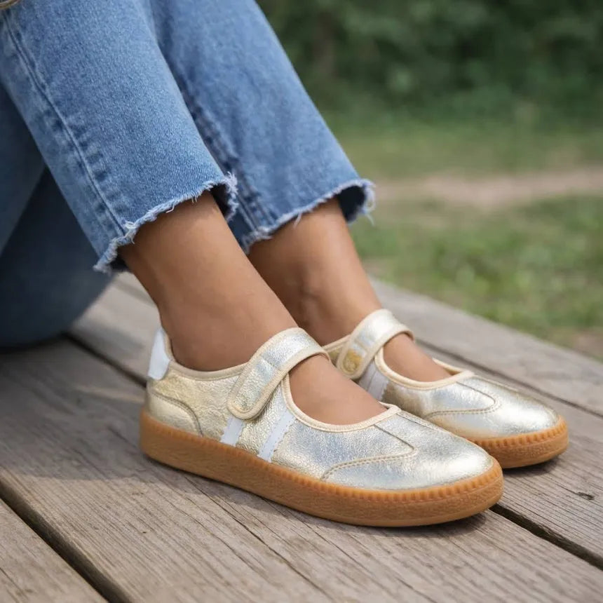 Corky's Gold Calm Down Sneakers
