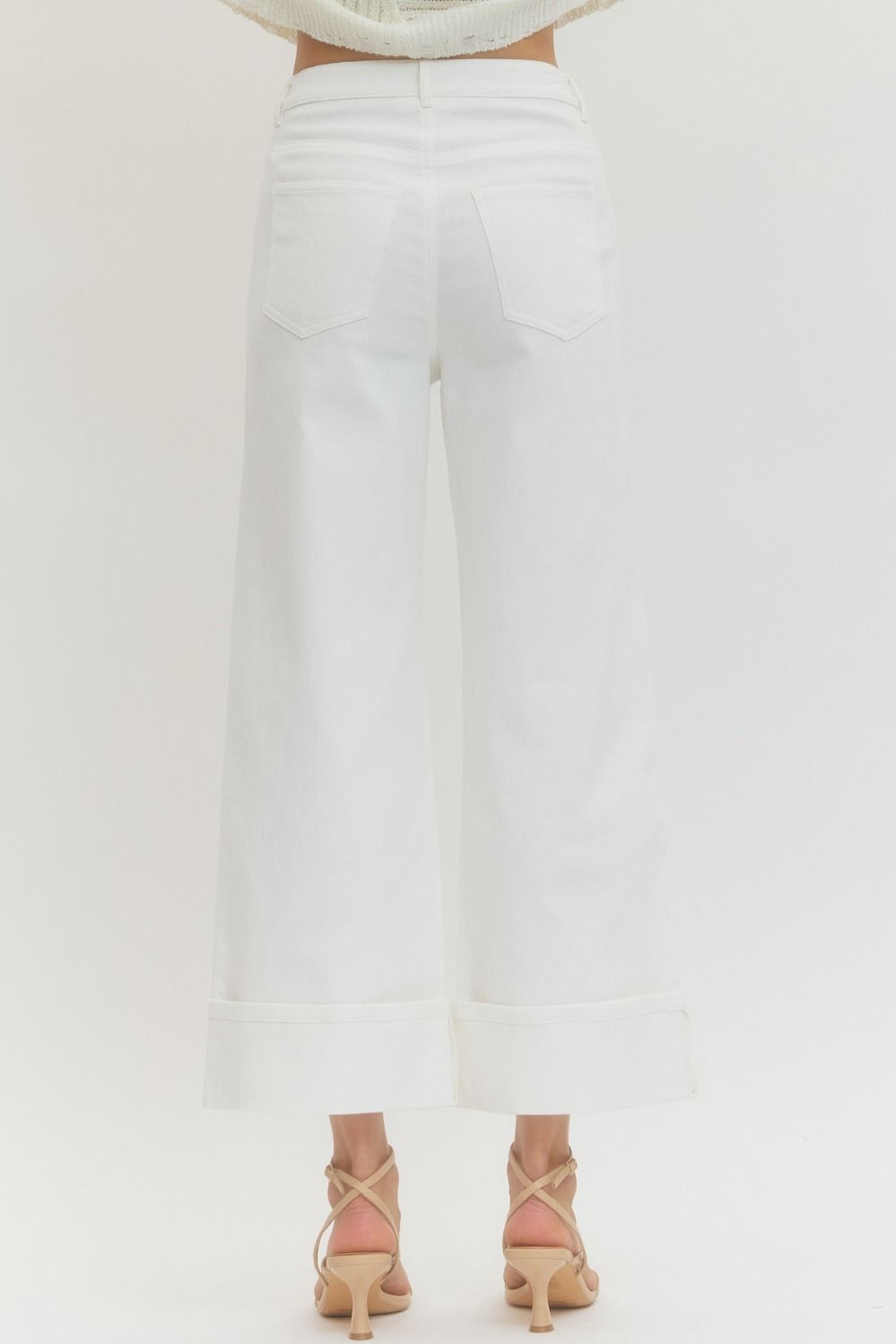Entro Off White Pant